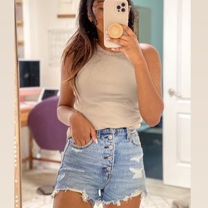 NWT Abercrombie & Fitch High Waisted Shorts